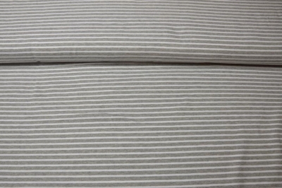 Ringeljersey "Campan" grau / weiß